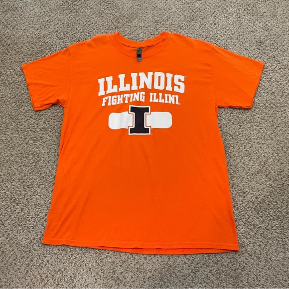 University of Illinois Fighting‎ Illini T-Shirt - Men's Large - Picture 1 of 4